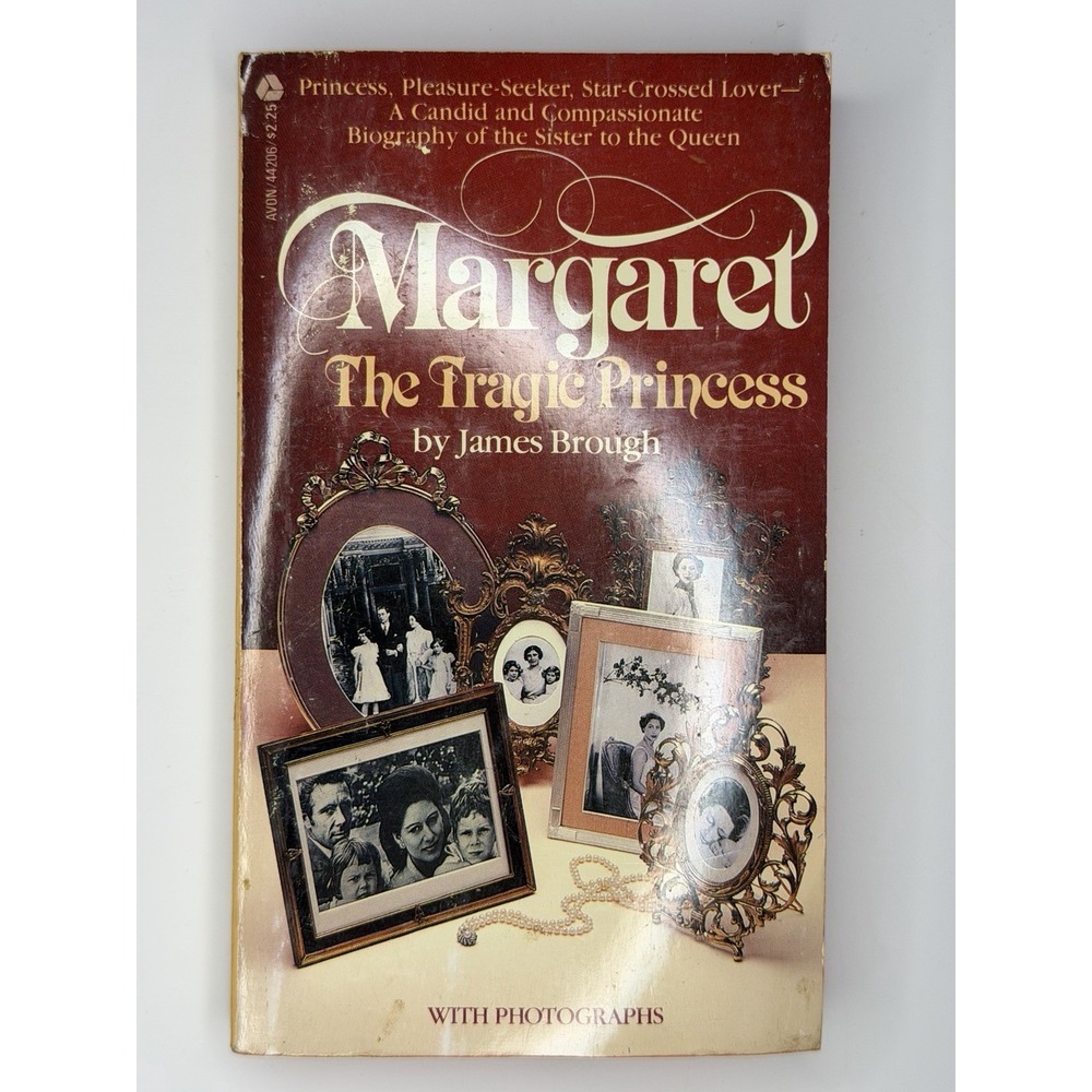 Margaret: The Tragic Princess James Brough Paperback Avon Books Biography Vinta…